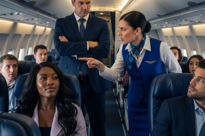 Flight attendant points at black woman and says “You don’t deserve to sit here” and the ending leaves her humiliated…