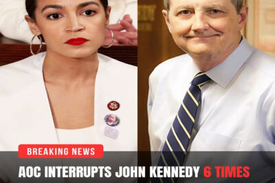 BREAKING: AOC Interrupts John Kennedy 6 Times in a Row — But His 7th Sentence Leaves Her Completely Speechless