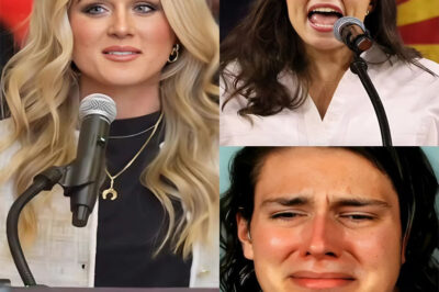 BREAKING: Riley Gaines just CHALLENGED AOC to a DEBATE after AOC defended Lia Thomas — and flashed her penis in the women’s locker room.