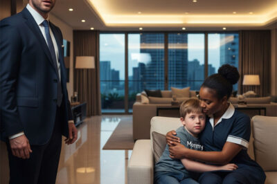 Billionaire shocked to come home and hear autistic son calling new black maid “Mommy”…