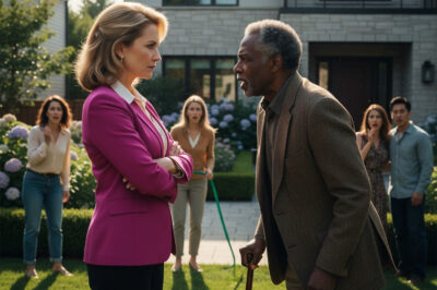 HOA Karen mocks the old black man: ‘This neighborhood is not for the poor!’ – a few days later, she is shocked to learn that he is the biggest donor in the neighborhood…