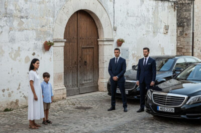 “For ten years, I raised my son without his father—the whole town laughed at me—until the day luxury cars pulled up in front of my house and the boy’s real father made everyone cry.”