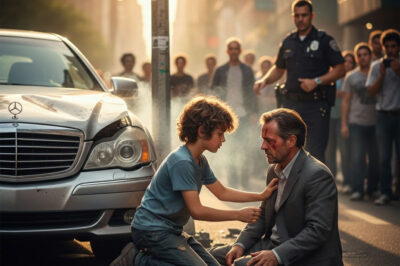 An orphaned boy risks his life to save a billionaire — unaware that the man he rescued is, in reality, his father who disappeared years ago.