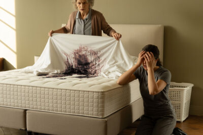 The young bride changed the sheets every single day — until her mother-in-law lifted the blanket and saw the blood beneath…