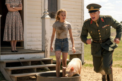 A Soldier Returns Home to Find His Daughter Living in a Pigsty — When He Sees What Her Stepmother Did, His Rage Shakes the Entire Village…