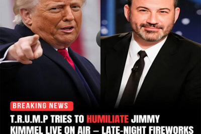 BREAKING NEWS: D.o.n.a.l.d T.r.u.m.p TRIES to HUMILIATE Jimmy Kimmel — But His SAVAGE Comeback STUNNED the Entire Audience….