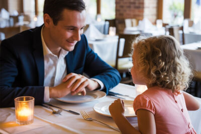 The Blind Date Was Empty—Until a Little Girl Walked In and Said, “My Mommy’s Sorry She’s Late…”