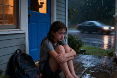 My 11-year-old daughter came home, but the key didn’t fit the door. She waited five hours in the rain — until my mother appeared and coldly said, “We’ve decided that you and your mother will no longer live here.” I didn’t cry. I only said, “Understood.” Three days later, a letter arrived… and what my mother read made her collapse to her knees.