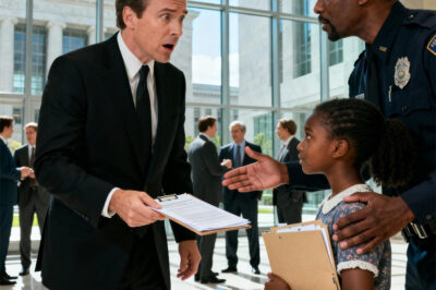 “If your daughter can translate this contract, I’ll double your salary,” the billionaire told the Black gatekeeper — but moments later, he was left speechless by the girl’s incredible talent…