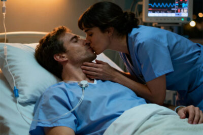 The nurse secretly kissed a handsome CEO who had been in a coma for three years, thinking he would never wake up — but to her shock, he suddenly wrapped his arms around her right after the kiss…