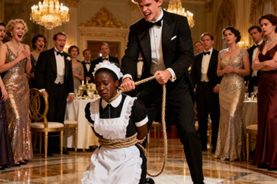 Rich Billionaire Makes Black Maid Crawl Like a Dog Just for Fun – Her Reaction Shocks Everyone…