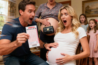 My in-laws forced me to hand over the winning ticket and turned violent. They shoved me so hard that my belly hit the table — my water broke, and blood spread across the floor. My sister-in-law only laughed and kept filming. I looked straight into their eyes and said, “All of you will regret this.”.