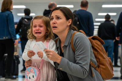 My family ruined my vacation the moment they left me stranded at the airport with my five-year-old niece. In her backpack, I found a note that read, “Babysit her, you’ll have fun together :)”. I didn’t panic—I made one phone call. To my sister’s ex-husband, her legal guardian. By the time my sister stormed back, furious and breathless, the police were already waiting. And this time, I was the one laughing.