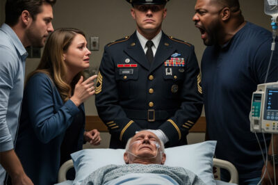 My relatives ridiculed my years of service, calling me a mere “paper-pusher” masquerading as a soldier. When I came home to see my dying grandfather, they barred me from his bedside, claiming I wasn’t real family. Believing I’d returned only to chase his inheritance, they went too far. I took out my phone, made one call—and with those few words, their world collapsed beyond repair.