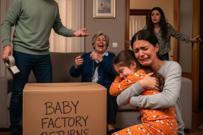 While I was in the hospital, my mother and sister decided it would be funny to put my four-year-old daughter in a box and tell her she was being “returned to the factory.” When I came home, I found her crying inside it—while a strange man stood over her, pretending to take her away as my family laughed. I didn’t shout. I didn’t argue. I acted. And a week later, they were the ones screaming.