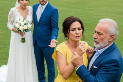 The wedding seemed perfect, almost a dream, until my father suddenly grabbed my hand and muttered, ‘Get in the car, now.’ My pulse raced as I stumbled behind him. ‘Dad, what’s going on?’ I pleaded, but he remained silent the entire drive home. Only when we finally arrived did he speak… and what he revealed completely shattered me.