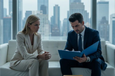 When her husband cheated on her, she ignored him. When he presented her with divorce papers, she immediately showed her hand.