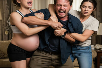 I was five months pregnant when my twin sister moved in with us and started an affair with my husband. Then I found her fake ID hidden in his desk—proof that they were planning to run away together. When I finally confronted them, yelling, “You’re carrying his child, aren’t you?” she didn’t say a word. She just stood there, and what she revealed was far more terrifying than any affair.