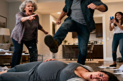 I was eight months pregnant with twins when I won the jackpot: $850,000. But instead of celebrating, my mother-in-law demanded everything. When I refused, my husband lost his temper, and the next moment changed my life forever. I collapsed to the floor, my water broke, and my sister-in-law just laughed, recording every second. What happened next will haunt me forever…