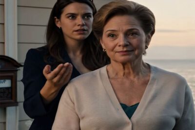 Those words hit me harder than the weight of years ever could have.