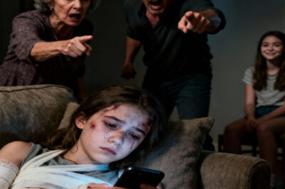 The moment my sister hit me, the pain in my ribs made me gasp for air. I grabbed my phone to call for help, only for my mother to snatch it away and say, “It’s nothing. Don’t ruin her life.” My father’s disgusted look was accompanied by the words, “Drama queen.” They had no idea what I was about to do…