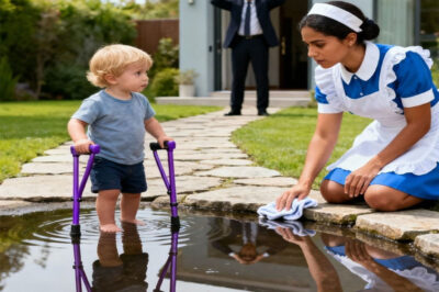 Millionaire arrives home early… and can’t believe what he sees