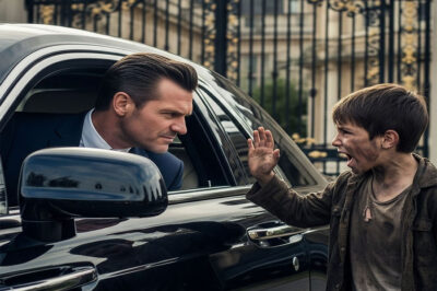 “Stop the car! Your wife sabotaged the brakes!” – The shocking warning from a homeless child that saved a millionaire’s life…