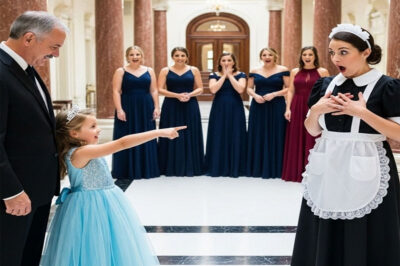 The billionaire’s daughter rejects all the models — She points to the employee and says, “She’s my mom!”