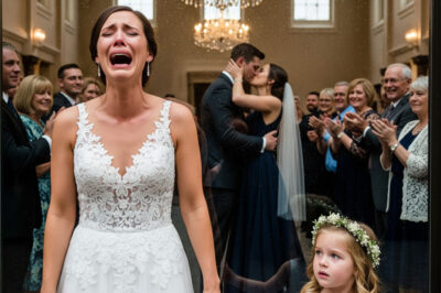 On my wedding day, while I was putting on my dress, my niece ran in, tears streaming. “Auntie, you have to stop the wedding!” My heart skipped a beat. “Why?” She clutched my hand. “Just come — now.” When I peered through that window… everything changed.