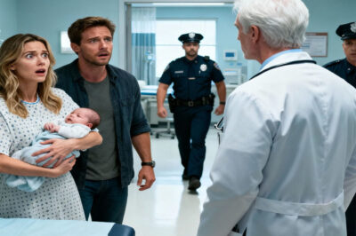 “My husband looked at our newborn and said, ‘We need a DNA test, immediately.’ The room went completely silent. Then he laughed, with a mocking smile, ‘He’s too good-looking to be mine.’ But when the results came back, the doctor’s face went pale. He looked at me… then at my husband… and said quietly, ‘We need security here. Right now.’”