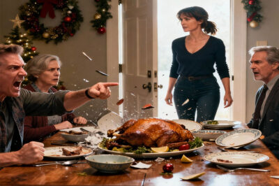 “On Thanksgiving, my family called me a shameful single mother. My dad slammed his fist on the table and yelled, ‘Get out of my house!’ I didn’t fight back. I just said, ‘Okay,’ and left. What none of them knew was that every credit card, every mortgage, and every luxury they flaunted was paid for by my $94 million company. The next morning, I froze all their accounts, packed my bags, and flew to my oceanfront villa in Honolulu, where peace was much sweeter than forgiveness.”