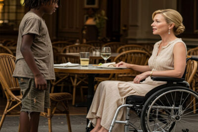 The poor black boy asked the paralyzed millionaire, “Can I cure you in exchange for that leftover food?” She smiled – and then everything changed…