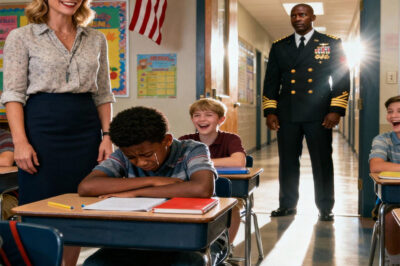 “My dad works at the Pentagon.” The Black boy’s statement caused his teacher and classmates to mock and despise him, calling him a bad liar. Ten minutes later, his father arrived…