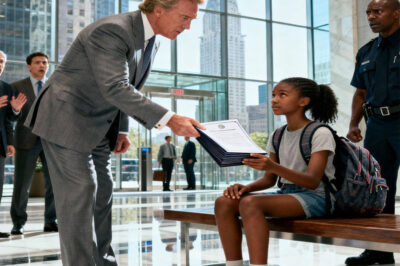 “If your daughter can translate this contract, I will double her salary,” the billionaire said contemptuously to the black goalkeeper, but unexpectedly the girl’s talent surprised him.