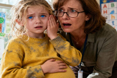 The little girl whispered to her teacher, “I’m scared to go home! My stepfather always does that to me.” — That night, the police uncovered a horrifying secret in the dark basement…