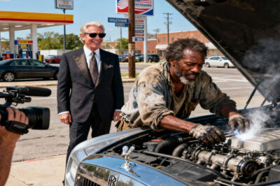 “If you can fix this car, it’s yours,” the billionaire taunted the homeless black man; and the ending left him speechless.