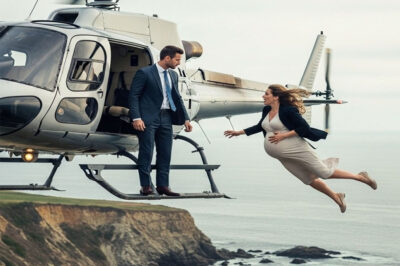 Husband pushes his pregnant billionaire wife out of a helicopter to steal her assets, but unexpectedly she was prepared…