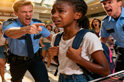 “Search her right now!” two police officers yelled at the young Black woman, accusing her of theft—but when her father arrived, they immediately regretted it…