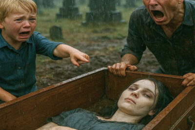 Barely an hour after the burial, a 7-year-old boy begged his father to exhume his mother’s grave, sobbing, “She hasn’t gone yet!” When they finally opened the coffin, what they saw caused the priest to drop his cross and the crowd to gasp in disbelief…