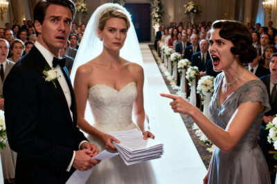On my wedding day, right before I said my vows, my maid of honor stood up and declared, “I’m pregnant — with his baby.” Three hundred guests froze in stunned silence. But I didn’t cry. I smiled and said calmly, “I’ve been waiting a long time for you to admit that.” Her smile vanished, her face turned white… and she had no idea what was coming next.