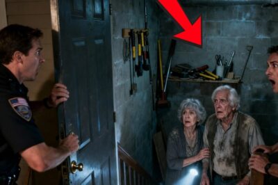 My son locked us in the basement to steal our house… But my husband had a secret behind the wall