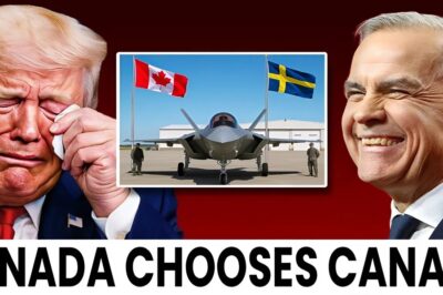 BREAKING: F-35 Deal COLLAPSING? Rolls-Royce Move Turns Canada’s Gripen Into America’s Worst Nightmare.