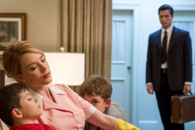 He was going to fire the maid, but he froze when he saw her sleeping on the floor with her twins….