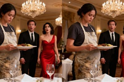 A MILLIONAIRE ENTERS A RESTAURANT… AND IS SHOCKED TO SEE HIS PREGNANT EX-WIFE WAITING