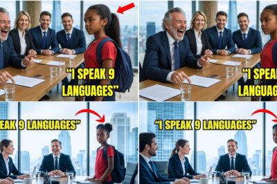 “I Speak 9 Languages” – The Black Girl Said Proudly… The Millionaire Laughed—But Was Left in Shock