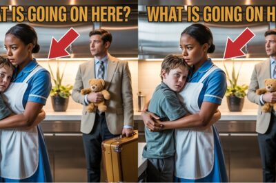 Millionaire Returns Home Shocked to See His new Black Maid and Only Son Crying in the Kitchen