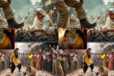 The policeman k!cked the old lady’s rice bowl and at the same time k!cked his own rice bowl. A daughter of the female general witnessed it and immediately taught him a lesson. Her words made him tremble with fear and beg for forgiveness.