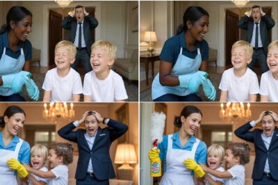 “Wealthy Twins Lost in Darkness for 5 Years — Until the New Maid Did the Impossible”