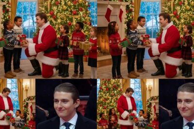 BREAKING NEWS: Barron Trump’s Christmas Visit — The Whisper That Left an Orphanage in Tears