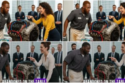 An arrogant CEO belittled a Black mechanic with an impossible challenge: “Fix this engine and I’ll marry you.” He fixed it—and his stunning response left her utterly humiliated.